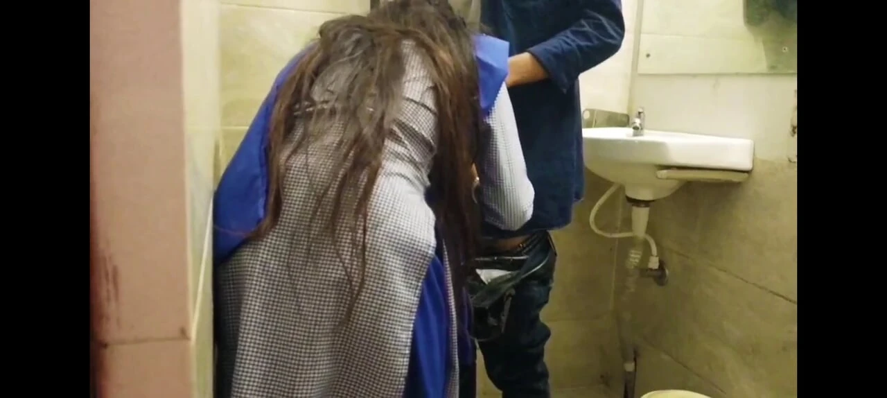 Indian college student in H.O.D.’s bathroom